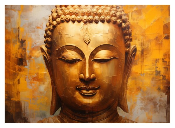 Tablou - Buddha, pictură în ulei (70x50 cm)