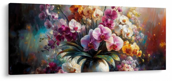 Tablou - Vas de flori II. (120x50 cm)