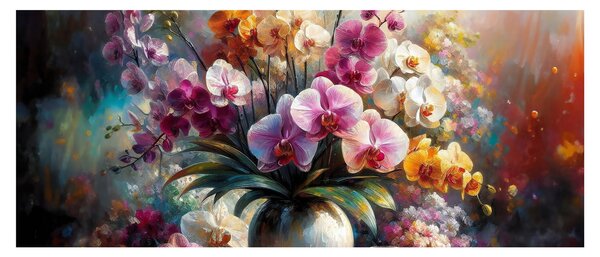 Tablou - Vas de flori II. (120x50 cm)