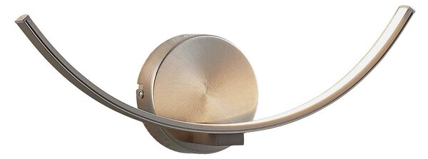 Lampă de perete Lindby, Iven, Gri, Camera de zi, Metal, Modern