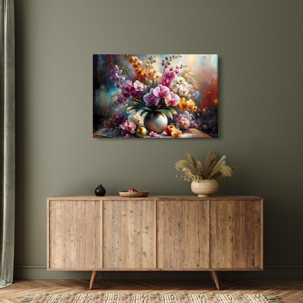 Tablou - Vas de flori II. (90x60 cm)