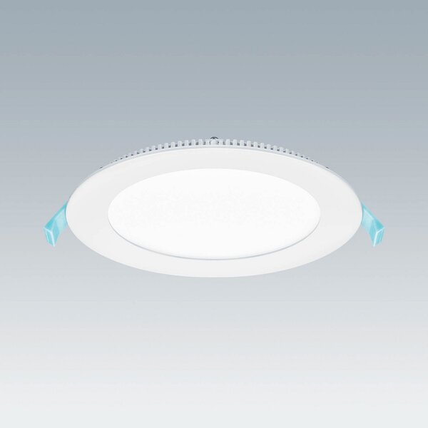 THORN THORNeco Zoe Vario LED lampă de încastrat CCT Ø 22 cm 18W, Alb, Hol, Metal, Corpuri de iluminat încastrate rotunde