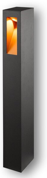 Lămpi de exterior Lucande, JENKE, Negru, Terasă, Metal, Modern