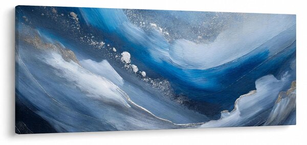 Tablou - Abstractizarea oceanului (120x50 cm)