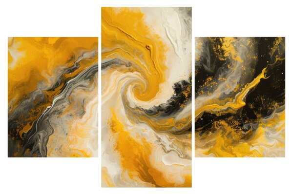 Tablou - Abstractizare în spirală (90x60 cm)
