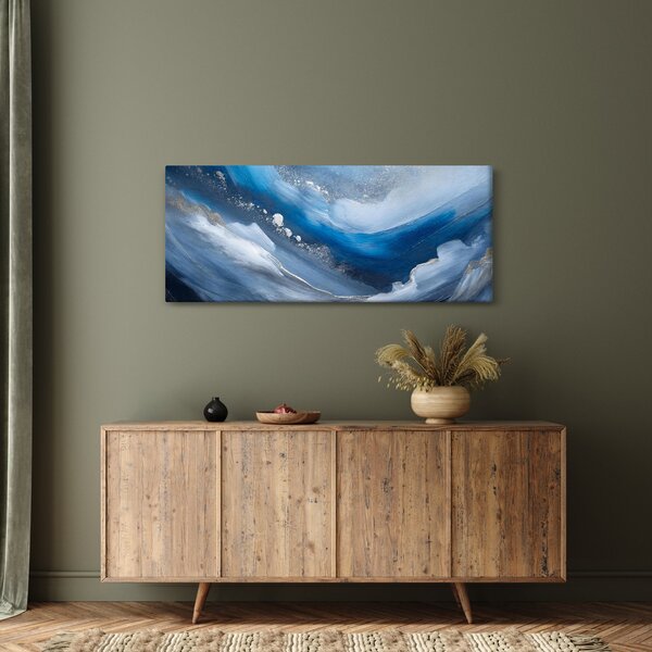 Tablou - Abstractizarea oceanului (120x50 cm)