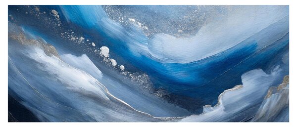 Tablou - Abstractizarea oceanului (120x50 cm)