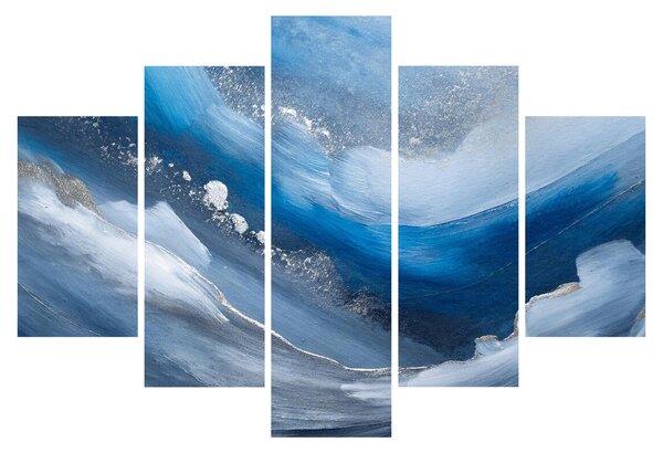 Tablou - Abstractizarea oceanului (150x105 cm)
