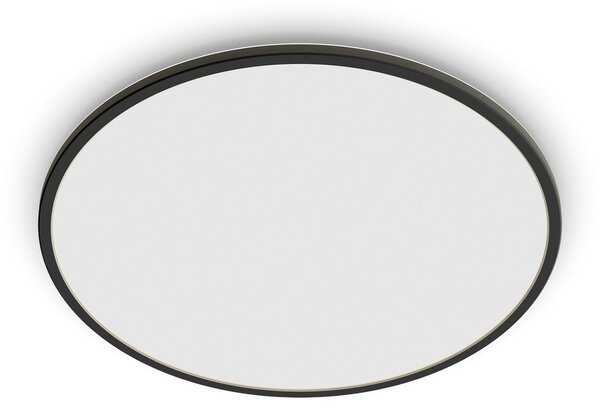 Plafoniere Philips, Superslim, reglabil, Negru, Baie, Metal
