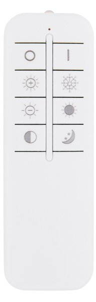 Globo Plafonieră cu LED Roderick, alb, lungime 54 cm, acrilic, CCT, reglabil, Alb, Camera de zi / sufragerie, Plastic, Modern