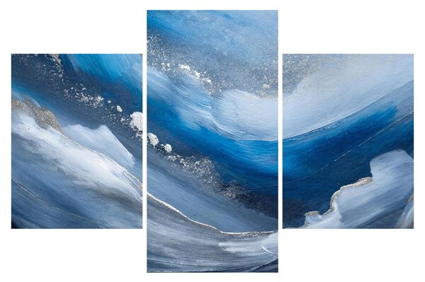 Tablou - Abstractizarea oceanului (90x60 cm)