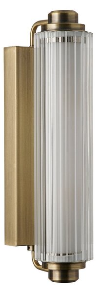 Lampă de perete Nordlux, Nimal Double, reglabil, Auriu / Alamă, Baie, Plastic
