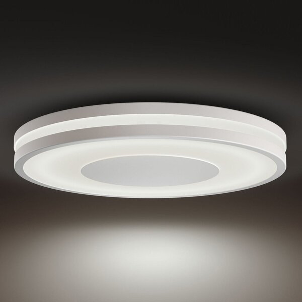 Plafoniere Philips Hue, Being, reglabil, Alb, Camera de zi, Metal, Modern