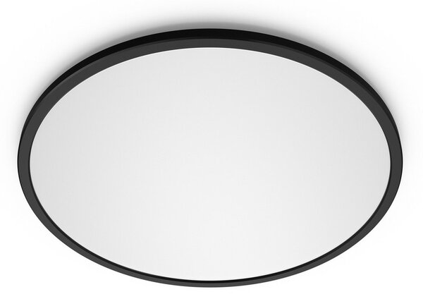 Plafoniere Philips, Superslim, reglabil, Negru, Baie, Metal