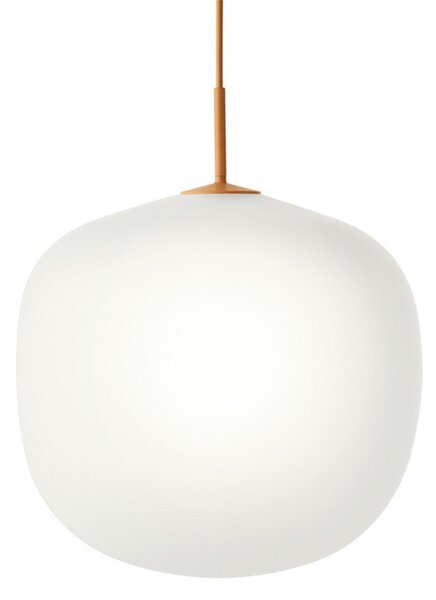 Lustră Pendul Muuto, Alb, Sala de mese, Sticlă
