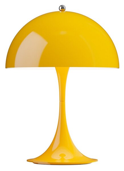 Lampă de masă Louis Poulsen, Panthella 250, reglabil, Galben, Camera de zi, Plastic, Modern