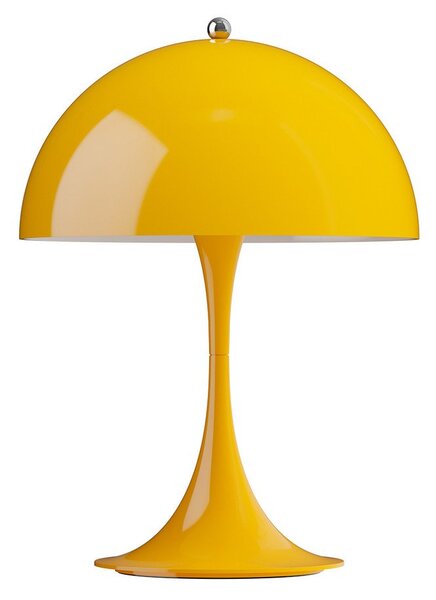 Lampă de masă Louis Poulsen, Panthella 250, reglabil, Galben, Camera de zi, Plastic, Modern