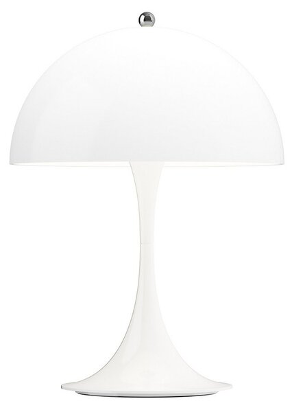 Lampă de masă Louis Poulsen, Panthella 250, reglabil, Alb, Camera de zi, Plastic, Modern
