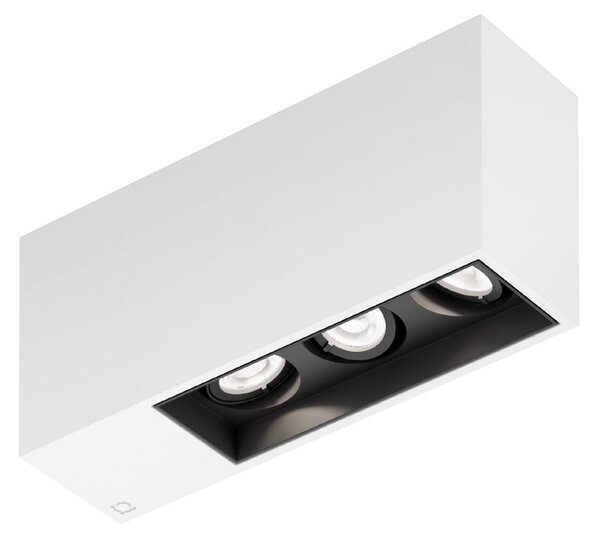 Wever & Ducré Lighting WEVER DUCRÉ Downlight Plano petit 3.0 alb/negru 927 dimabil, reglabil, Alb, Hol, Aluminiu, Modern
