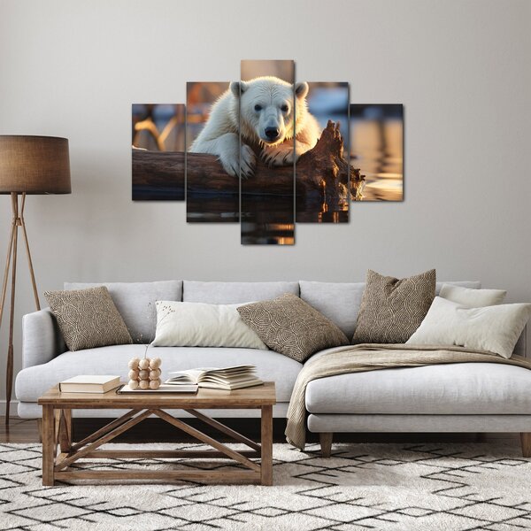 Tablou - Ursul polar (150x105 cm)