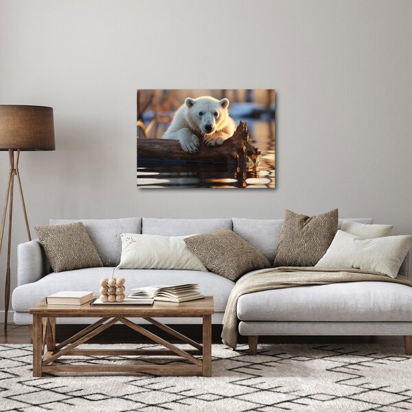 Tablou - Ursul polar (70x50 cm)