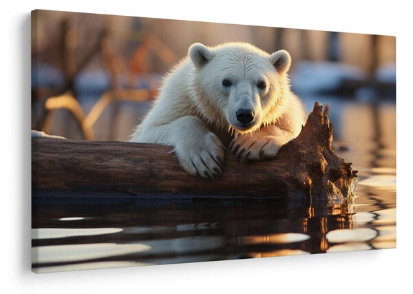 Tablou - Ursul polar (90x60 cm)