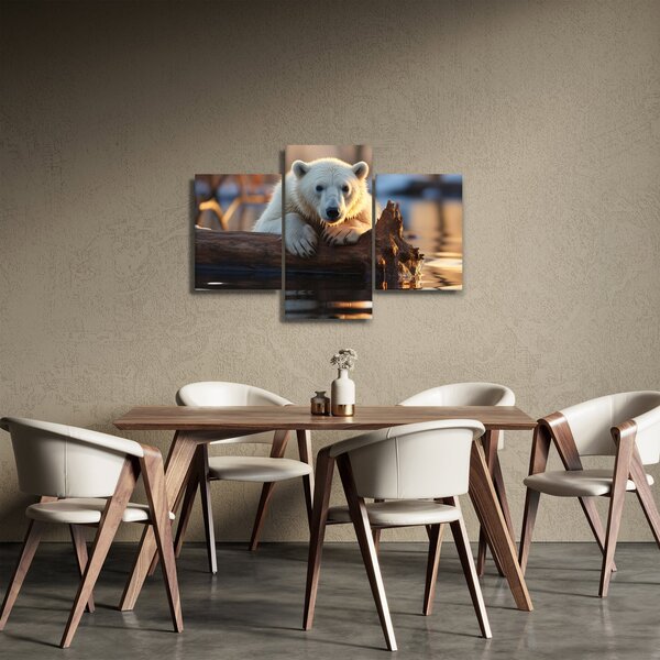 Tablou - Ursul polar (90x60 cm)