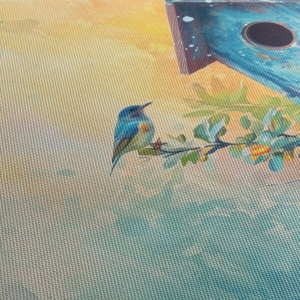 Tablou - Birdhouse, acuarelă, acuarelă (70x50 cm)