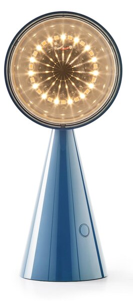 Tom Dixon Lampa de masă cu baterie LED POSE Dixon, albastru deschis Înălțime 25 cm, reglabil, Albastru, Camera de zi / sufragerie, Plastic, Design