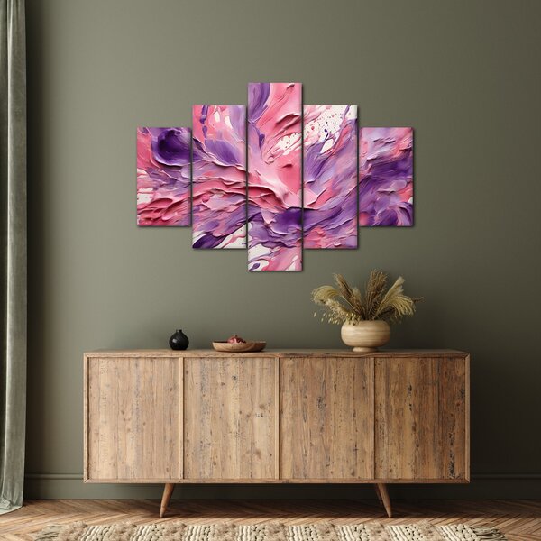 Tablou - Abstracție romantică (150x105 cm)