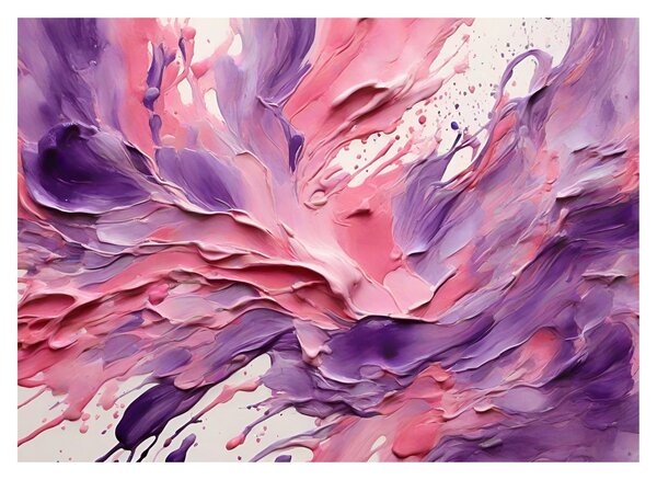 Tablou - Abstracție romantică (70x50 cm)