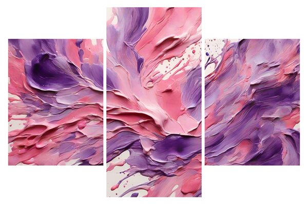 Tablou - Abstracție romantică (90x60 cm)