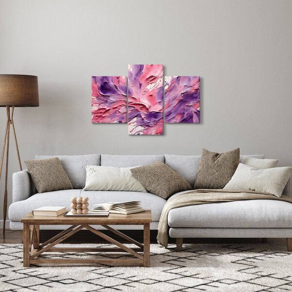 Tablou - Abstracție romantică (90x60 cm)