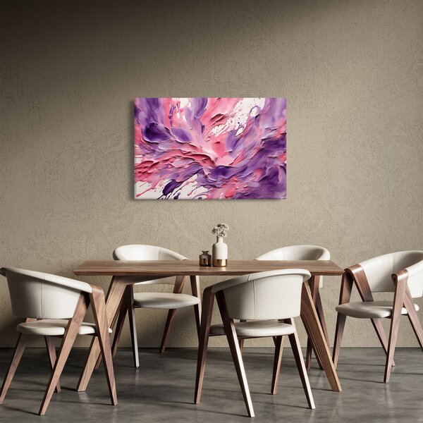 Tablou - Abstracție romantică (90x60 cm)