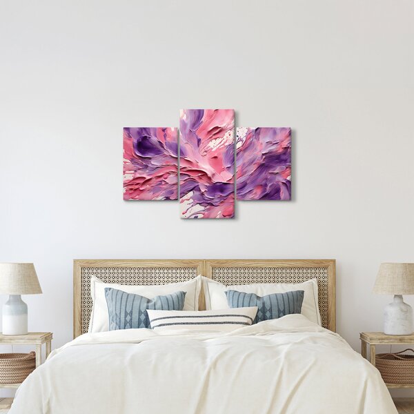 Tablou - Abstracție romantică (90x60 cm)