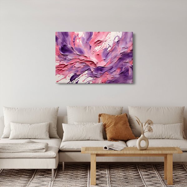 Tablou - Abstracție romantică (90x60 cm)