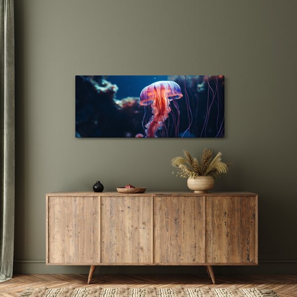 Tablou - Meduză (120x50 cm)