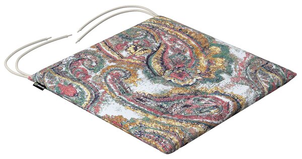 Pernă scaun Charles culoare multicolor Țesătură împletitură, cu model