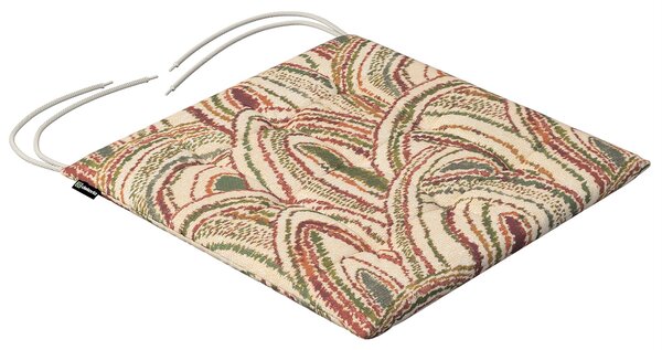 Pernă scaun Charles culoare multicolor Țesătură împletitură, cu model