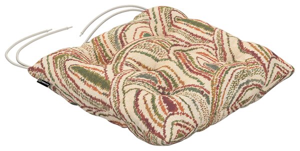 Pernă scaun Jack culoare multicolor Țesătură împletitură, cu model