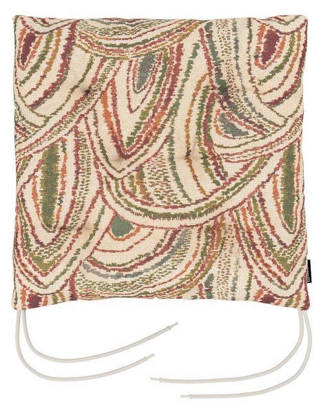 Pernă scaun Jack culoare multicolor Țesătură împletitură, cu model