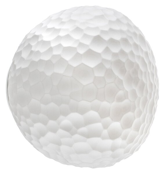Lampă de perete Artemide, Meteorite, reglabil, Alb, Camera de zi, Sticlă, Design