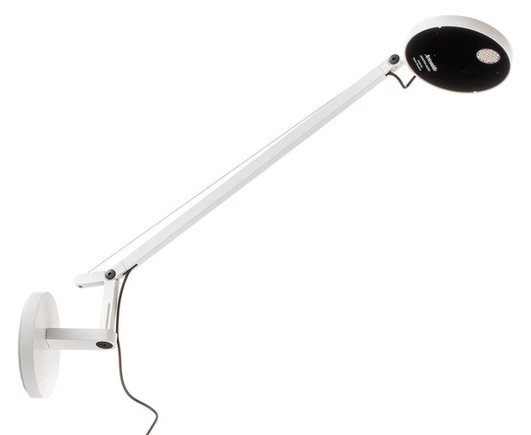 Lampă de perete Artemide, Demetra Micro, reglabil, Alb, Studiu / Birou, Metal, Design