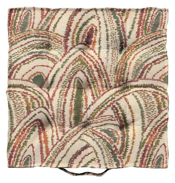 Pernă scaun Jacob culoare multicolor Țesătură împletitură, cu model