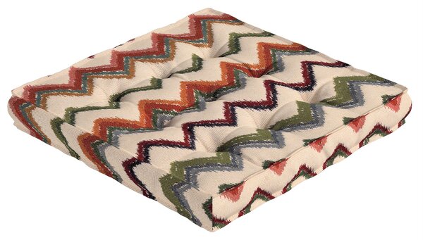 Pernă scaun Jacob culoare multicolor Țesătură împletitură, cu model
