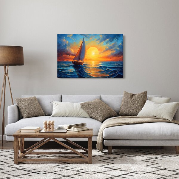 Tablou - Sailboats (90x60 cm)