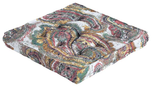 Pernă scaun Jacob culoare multicolor Țesătură împletitură, cu model