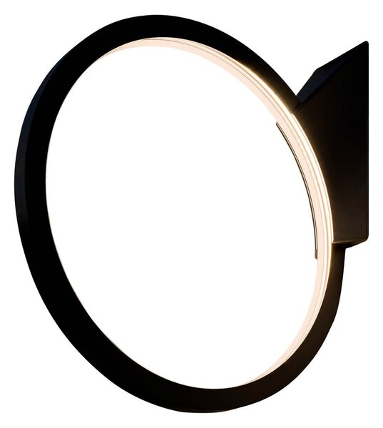 Lămpi de exterior Artemide, O, Negru, Metal, Design
