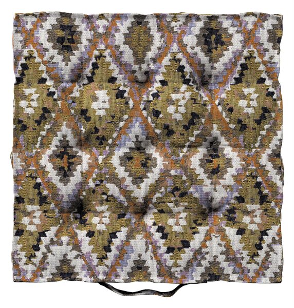 Pernă scaun Jacob culoare multicolor Țesătură împletitură, cu model