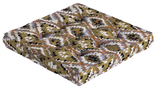Pernă scaun Jacob culoare multicolor Țesătură împletitură, cu model